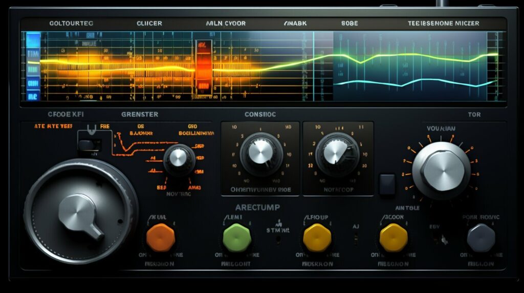 audio compressor in action